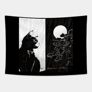 Anime Catmoon Tapestry