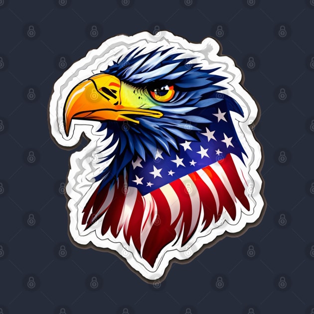 USA Eagle by Mi Bonita Designs