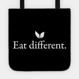 Mindful Vegan: Eat different, be kind to animals Tote