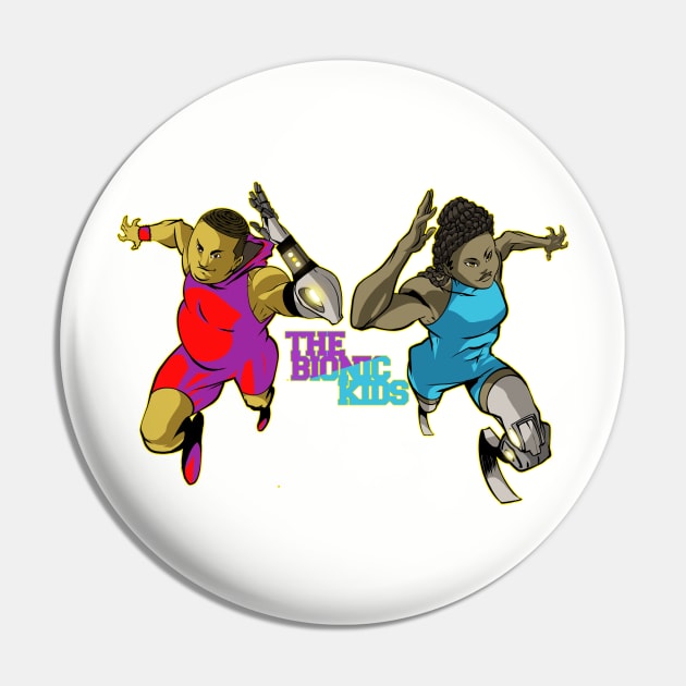 Bionic Kids Pin by Diva and the Dude