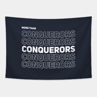 More Than Conquerors Tapestry