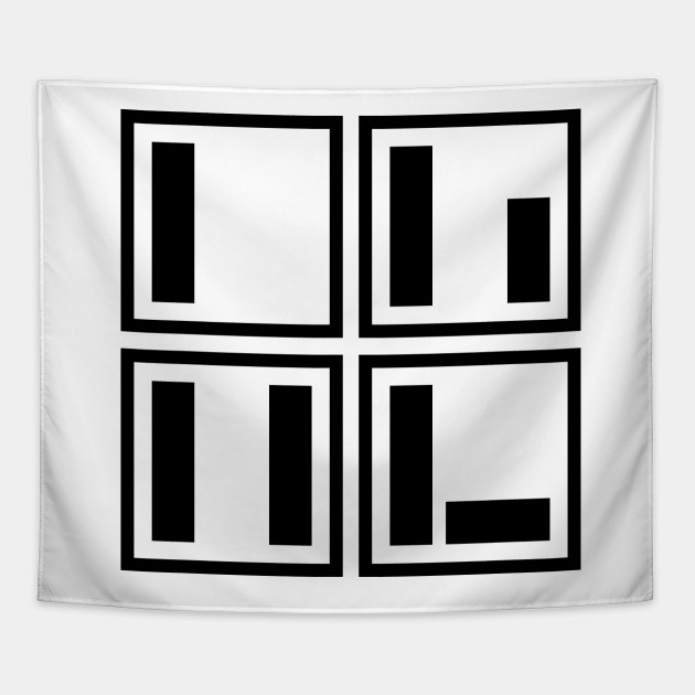 Loss Meme Logo Loss Tapestry Teepublic Uk