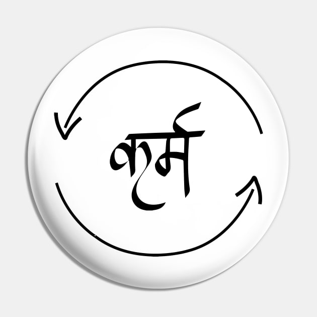Karma In Hindi Cycle Of Life Spirituality Hindu Dharma Shirt Karma In Hindi Cycle Of Life Spirituality Hindu Dharma Shirt