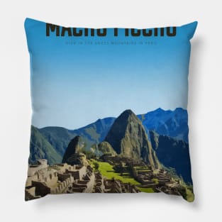 Visit Machu Picchu Pillow