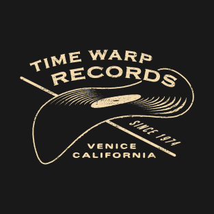 Time Warp Vinyl Records by © Buck Tee Originals T-Shirt