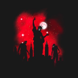 Liberty of Zombie T-Shirt