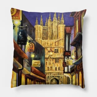 Canterbury Cathedral Pillow