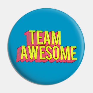 Team Awesome Pin