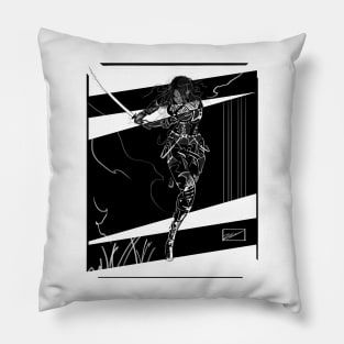 Sword Slash Attack Pillow