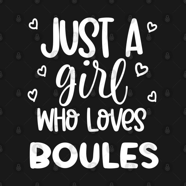 Boules Funny Girl Woman Gift Suggestion Job Athlete Player Coach Enthusiast Lover by familycuteycom