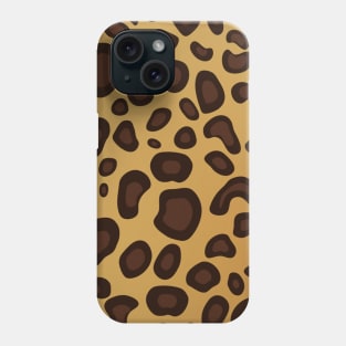 Cute leopard Animal abstraction Pattern skin Phone Case
