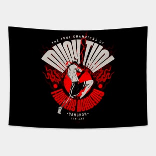 Muay thai fighters academy from Thailand Tapestry