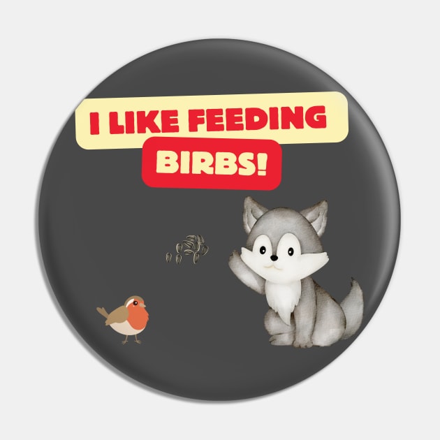 I Like Feeding Birbs! Pin by Valley of Oh