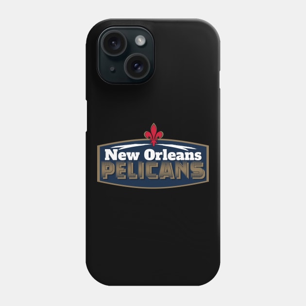 New Orleans Pelicans Basketball Phone Case by AlGenius