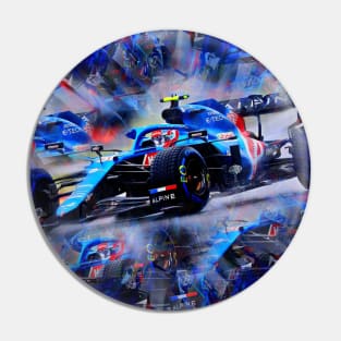 Esteban Ocon - A Rainy Day in Belgium Pin