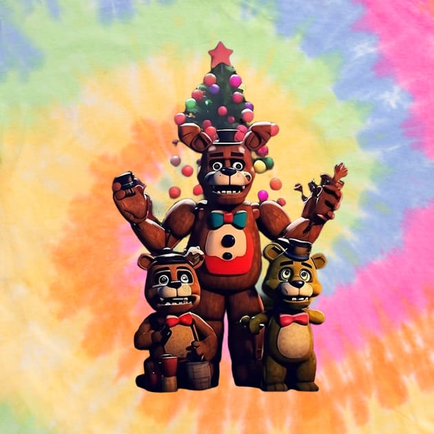 Disover FNAF Five Nights At Freddy's Tie Dye T-Shirt