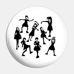 Wednesday's Dance Moves Pin
