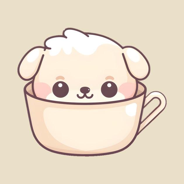 Labrador Puppuccino by Serene Simplicity