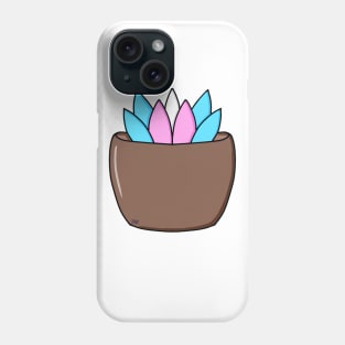 Trans Pride Succulent Phone Case