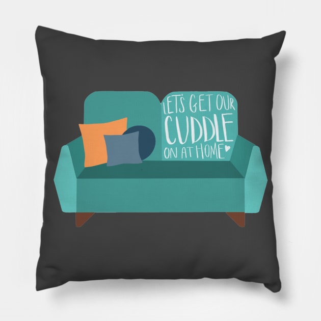 Cuddle Couch Pillow by Megan Makes