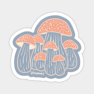 Light mushrooms Magnet