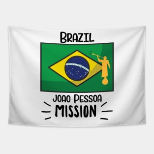 Brazil Joao Pessoa Mormon LDS Mission Missionary Gift Idea Tapestry