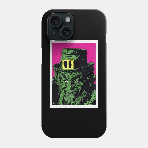 LEPRECHAUN (Pop Art) Phone Case by Famous Weirdos