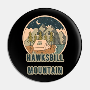 Hawksbill Mountain Pin