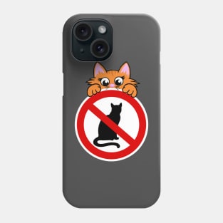 Peeking kitten. Phone Case