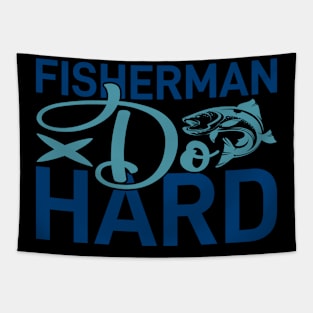 fisherman do hard Tapestry