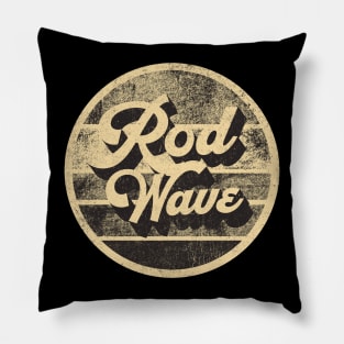 Rod Wave art drawing Pillow