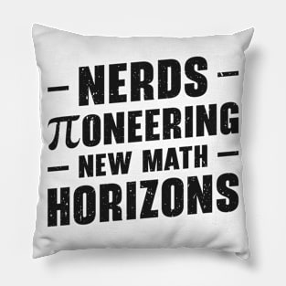 Pi Day Nerd Pi Symbol Number Nerdy Mathematics Pillow