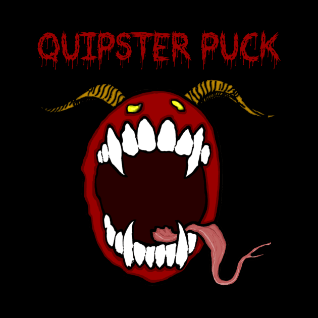 Bloody Quipster Puck by QuipsterPuck