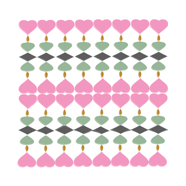 Hearts pattern by dddesign