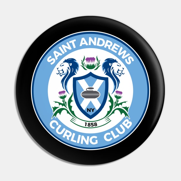 Saint Andrews Curling Club Pin by JP