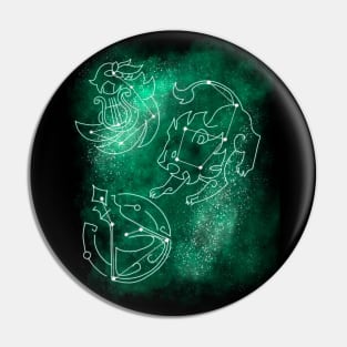 Mondstadt Anemo Constellations Pin