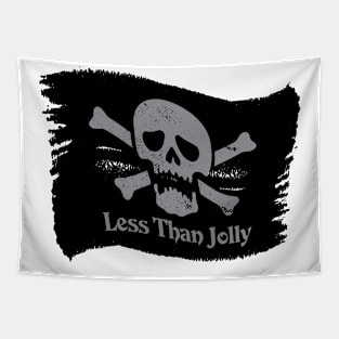 The less than Jolly - Pirate flag Graphic Tapestry