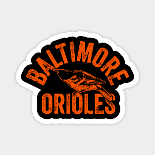 Vintage Orioles Bird Magnet