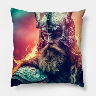 Legend Warrior Fantastic Cosmic Magical Pillow