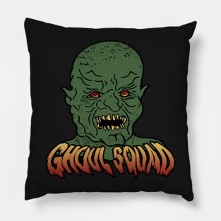 Official Ghoul Squad Podcast Color Logo Pillow