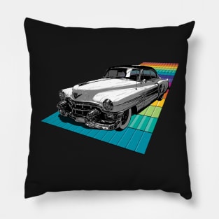 Vintage Power Car Pillow