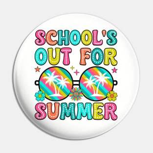 Schools Out For Summer Shirt, Happy Last Day Of School Shirt, Summer Holiday Shirt, End Of the School Year Shirt, Classmates Matching Pin