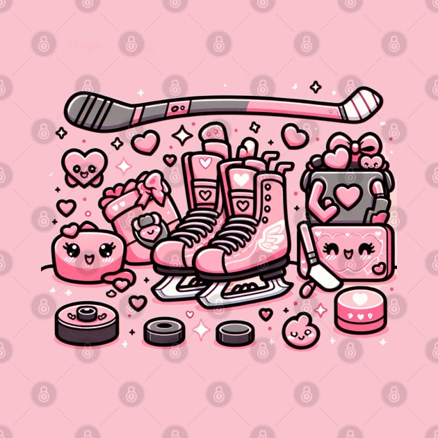 Hockey Valentine by Cun-Tees!