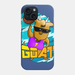 21 Greatest of All Time GOAT Cartoon Design Phone Case