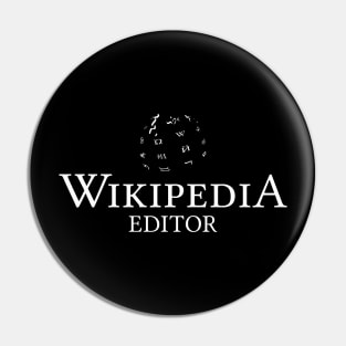 Funny Wikipedia Pin