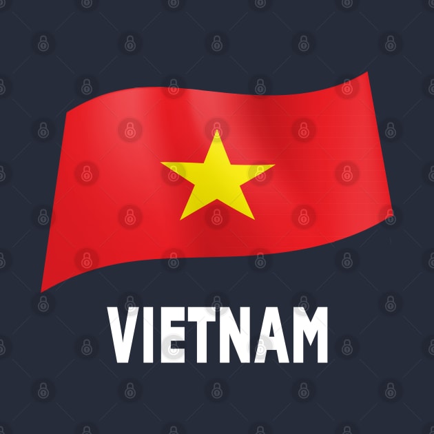 Vietnam flag by fistfulofwisdom