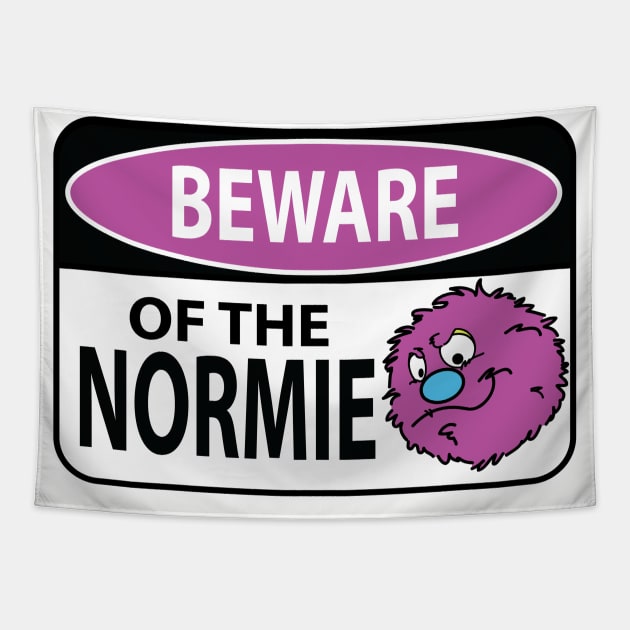 Beware of the Normie Tapestry by NormiePuppet