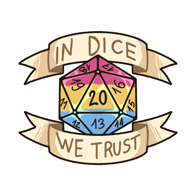 In Dice We Trust - Pansexual by kasumiblu