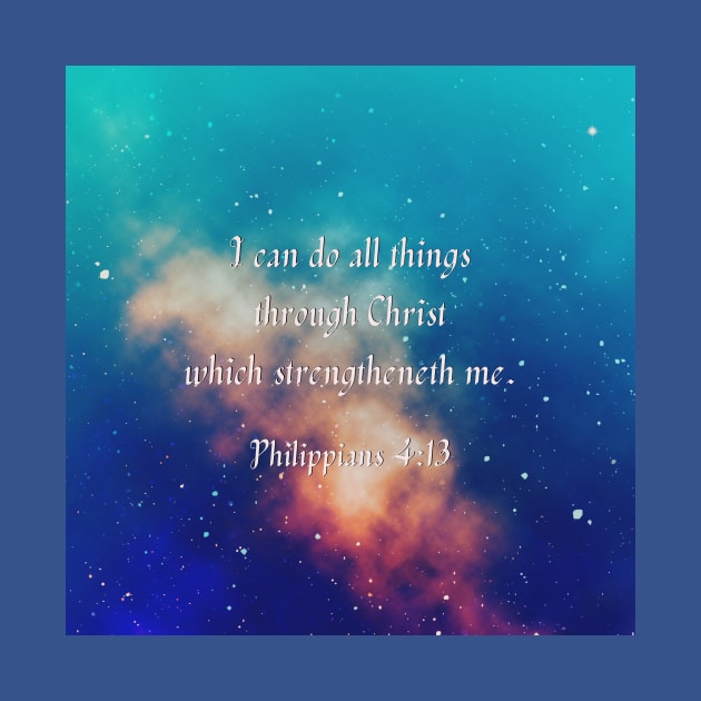 Philippians 4:13 (sky background) by Kyarwon