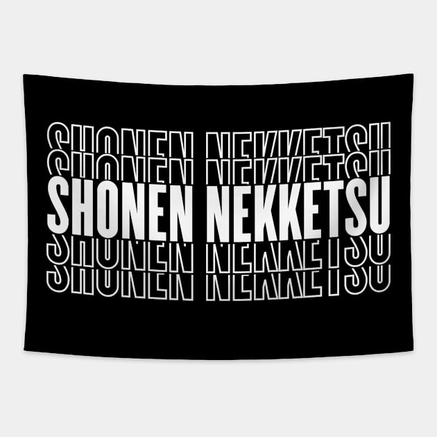 Shonen Nekketsu Tapestry by geekmethat